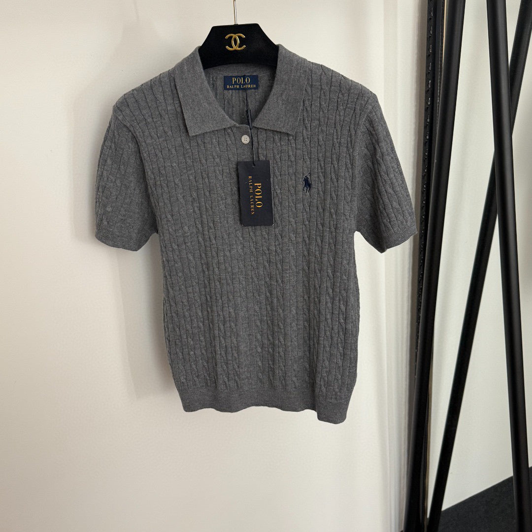 RALPH LAUREN 25S SHORT-SLEEVE POLO SHIRT WITH COLLAR 271 shirt