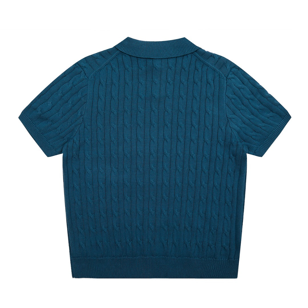 RALPH LAUREN SHORT-SLEEVE POLO KNIT SWEATER STYLE 432 Men’s shirt