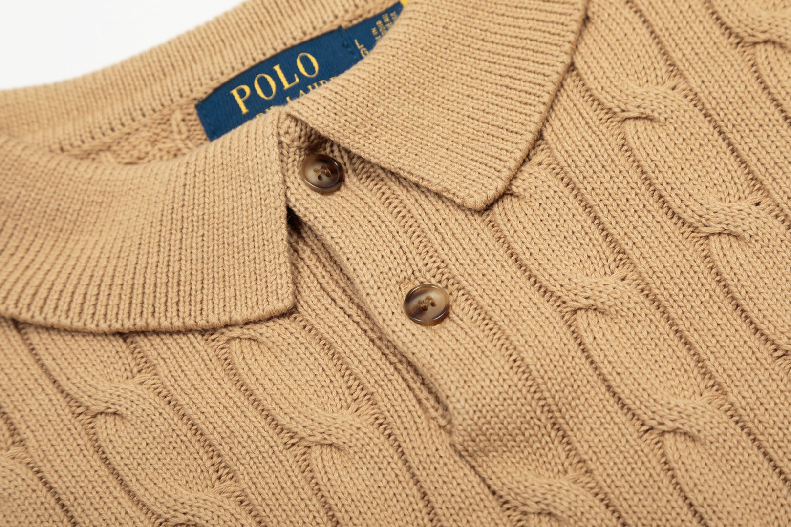 RALPH LAUREN SHORT-SLEEVE POLO KNIT SWEATER STYLE 433 Men’s shirt