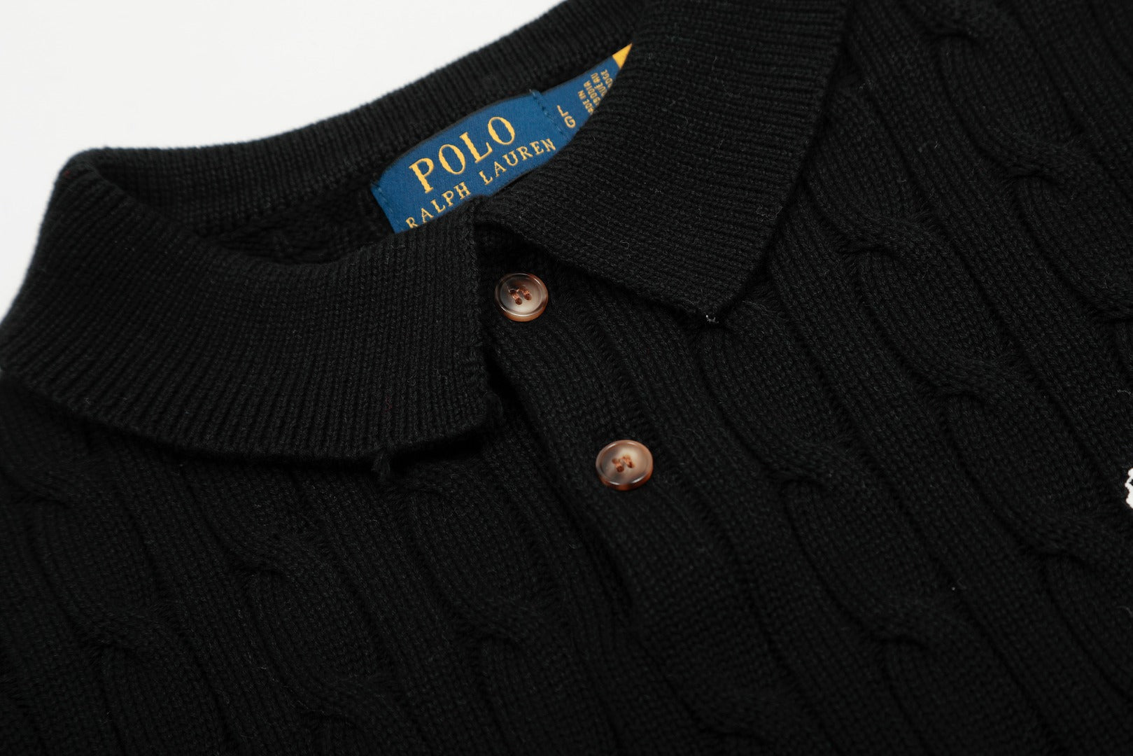 RALPH LAUREN SHORT-SLEEVE POLO KNIT SWEATER STYLE 434 Men’s shirt