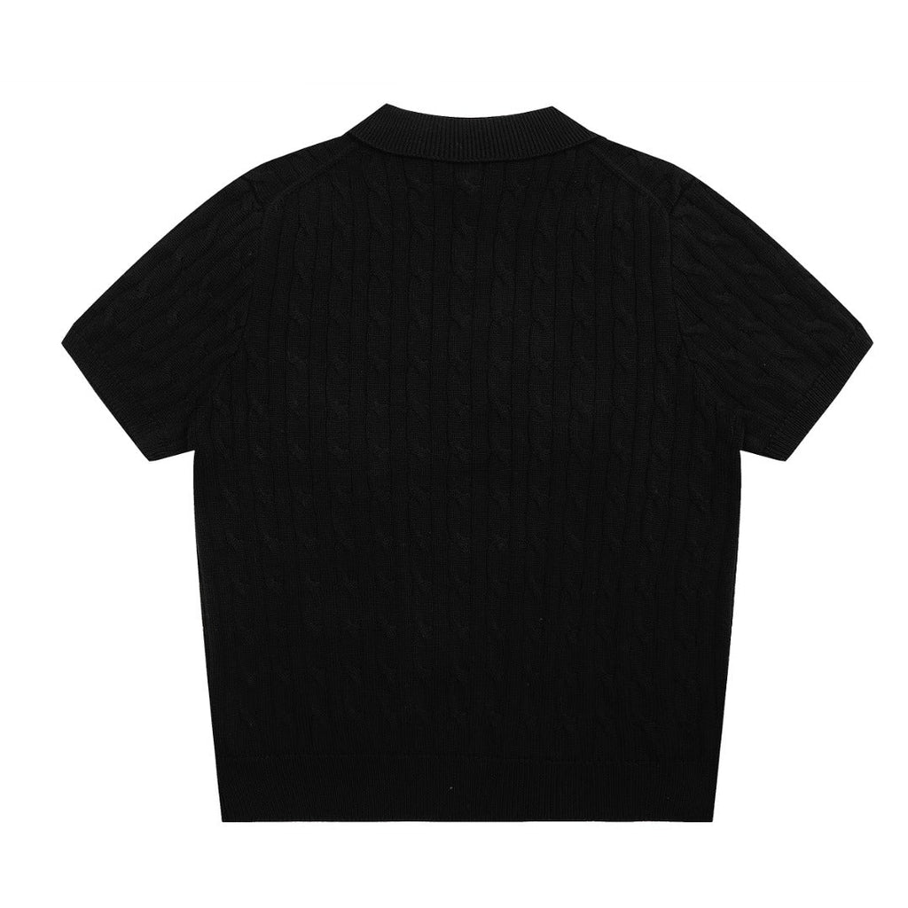 RALPH LAUREN SHORT-SLEEVE POLO KNIT SWEATER STYLE 434 Men’s shirt