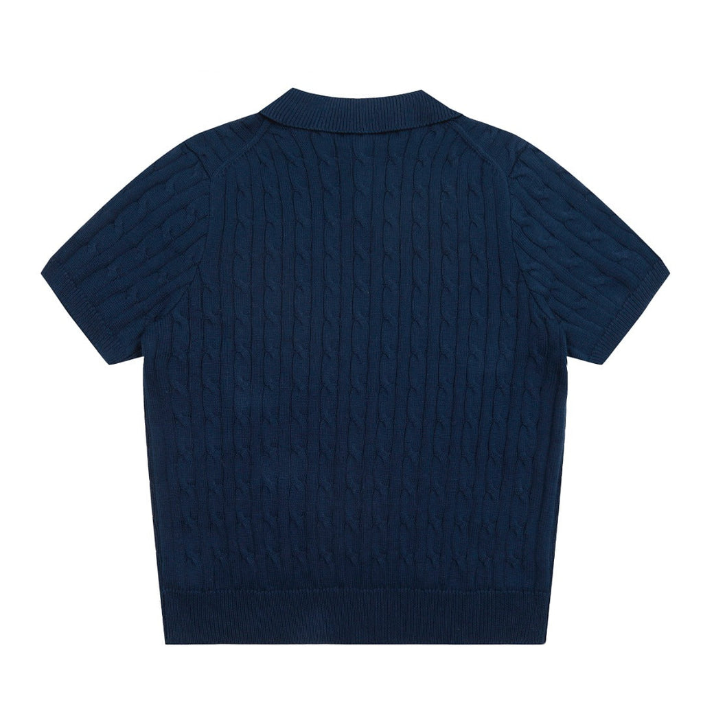 RALPH LAUREN SHORT-SLEEVE POLO KNIT SWEATER STYLE 437 Men’s shirt