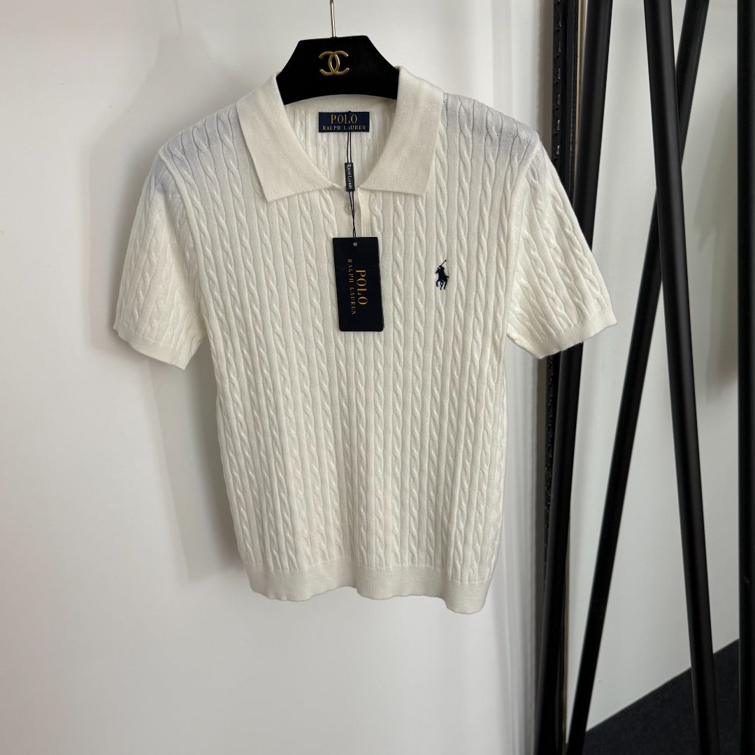 RALPH LAUREN 25S SHORT-SLEEVE POLO SHIRT WITH COLLAR 274 shirt