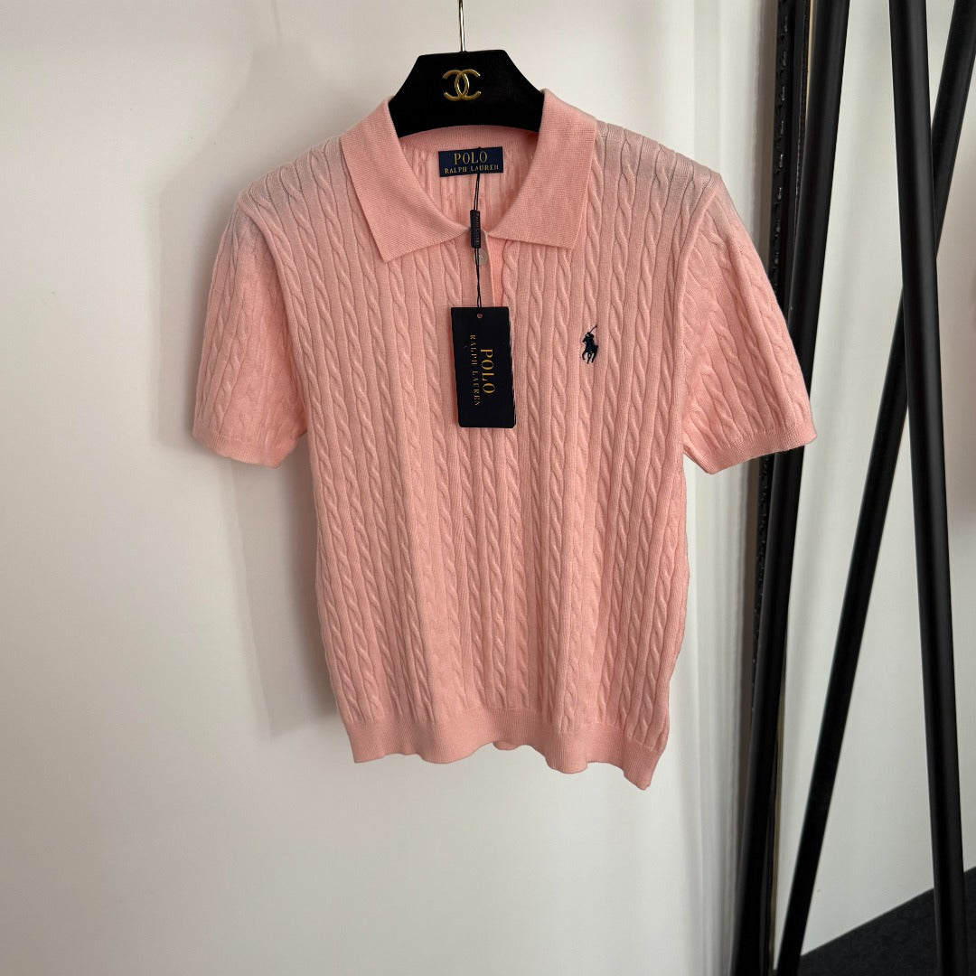 RALPH LAUREN 25S SHORT-SLEEVE POLO SHIRT WITH COLLAR 275 shirt
