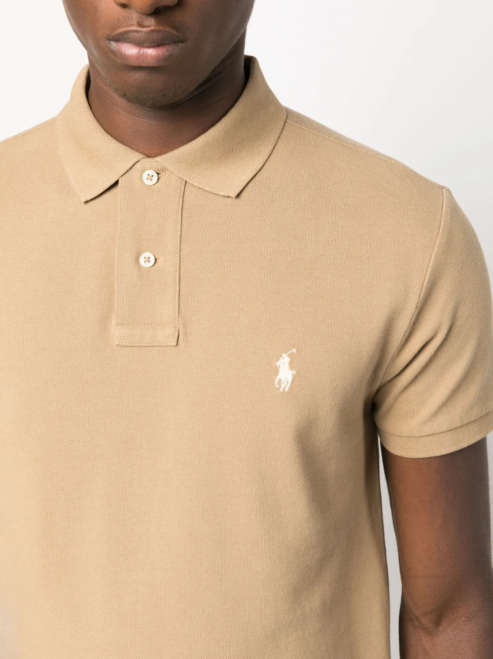 POLO RALPH LAUREN - Men Sleeve Mesh Polo Shirt Men’s shirt