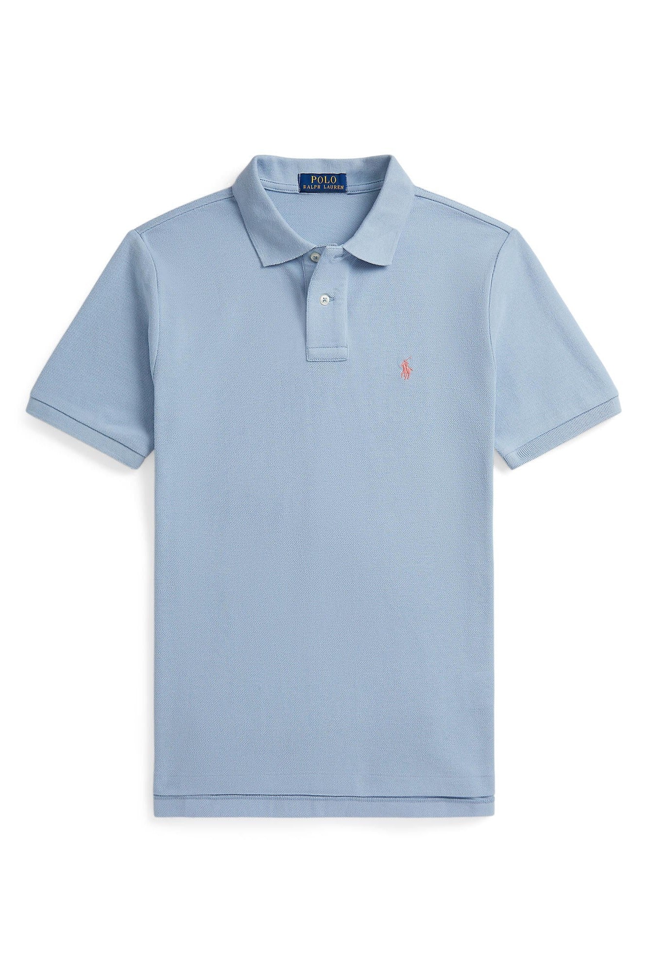 Polo Ralph Lauren Boys Mesh Estate Blue Polo Shirt shirt