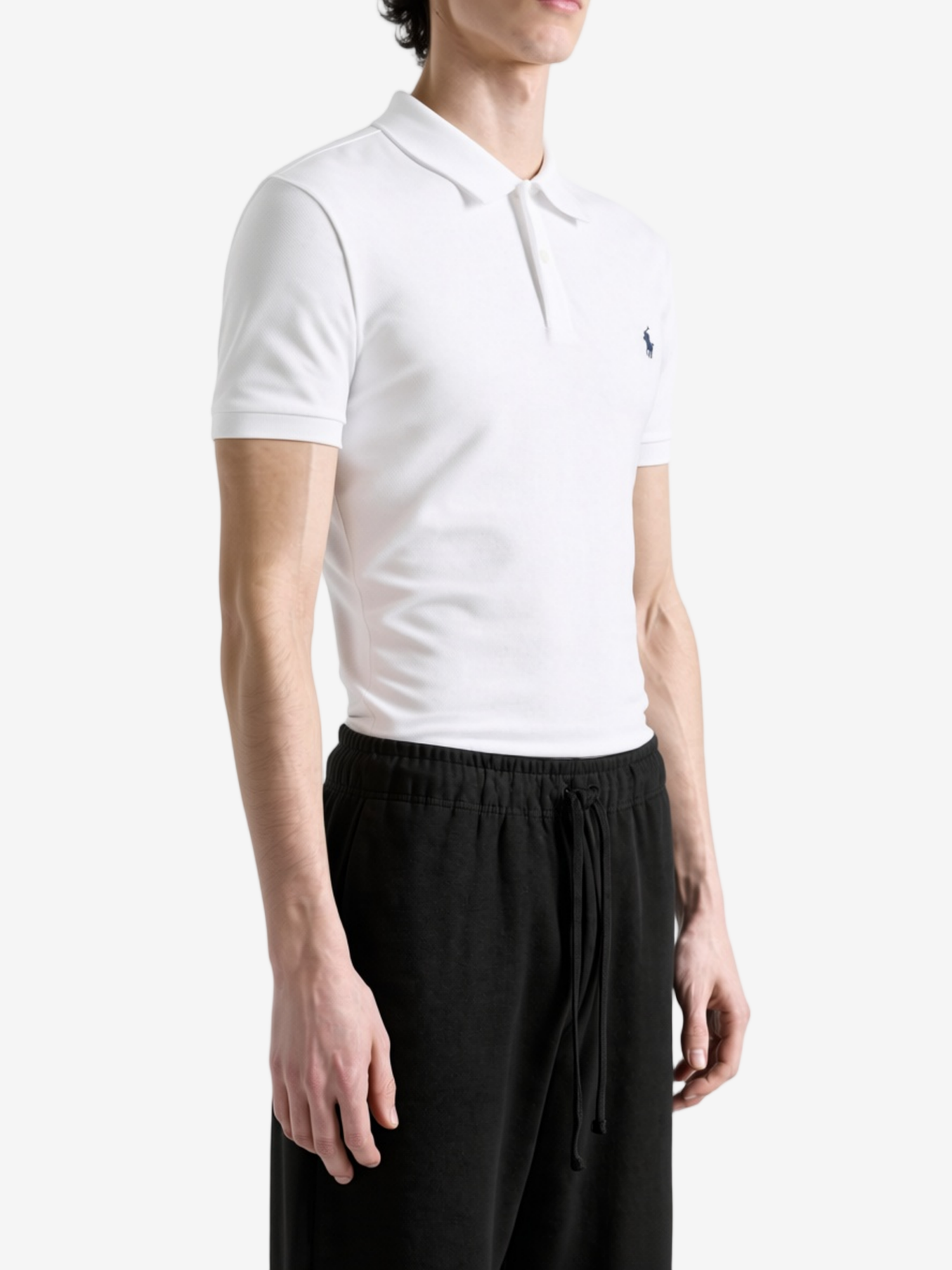 POLO RALPH LAUREN - Men Short-Sleeve Classic Fit Stretch Mesh Polo W/ 3-Button Placket Men’s shirt
