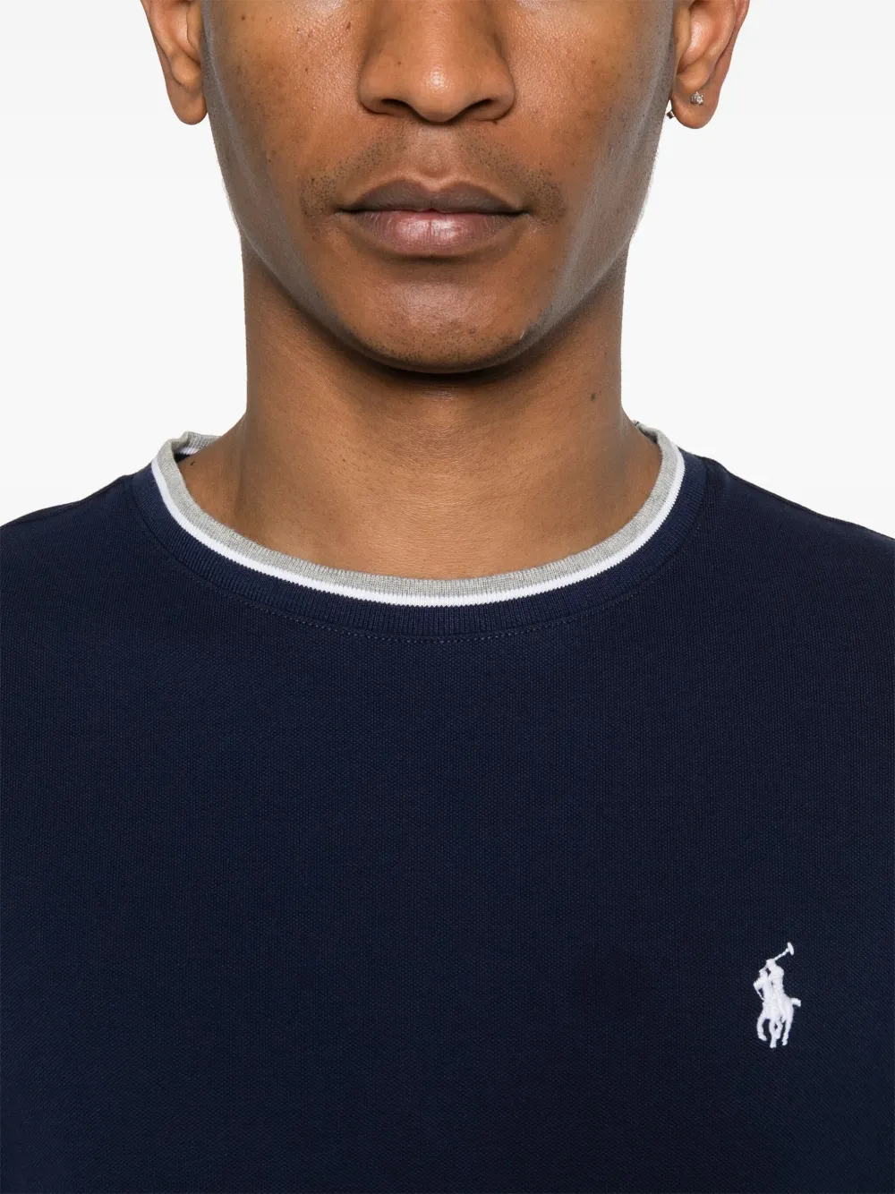 POLO RALPH LAUREN - Men Short-Sleeve Stretch Mesh Crewneck T-Shirt Men’s shirt