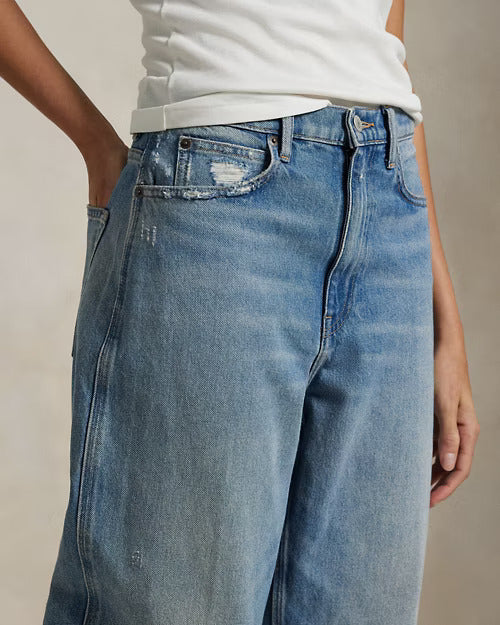 Polo Raphel Lauren -Curved Tapered Jean Alaiya Washmen's pants