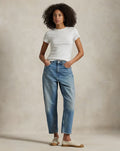 Polo Raphel Lauren -Curved Tapered Jean Alaiya Washmen's pants