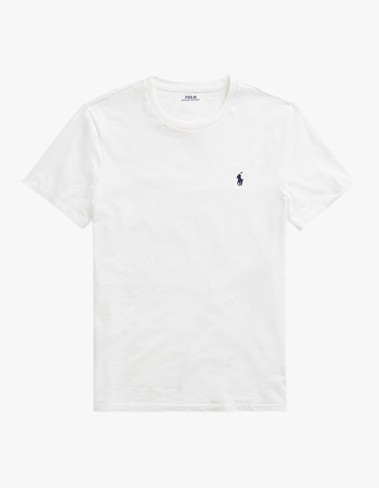 Custom Slim Fit Crew Neck T Shirt - White Men’s shirt