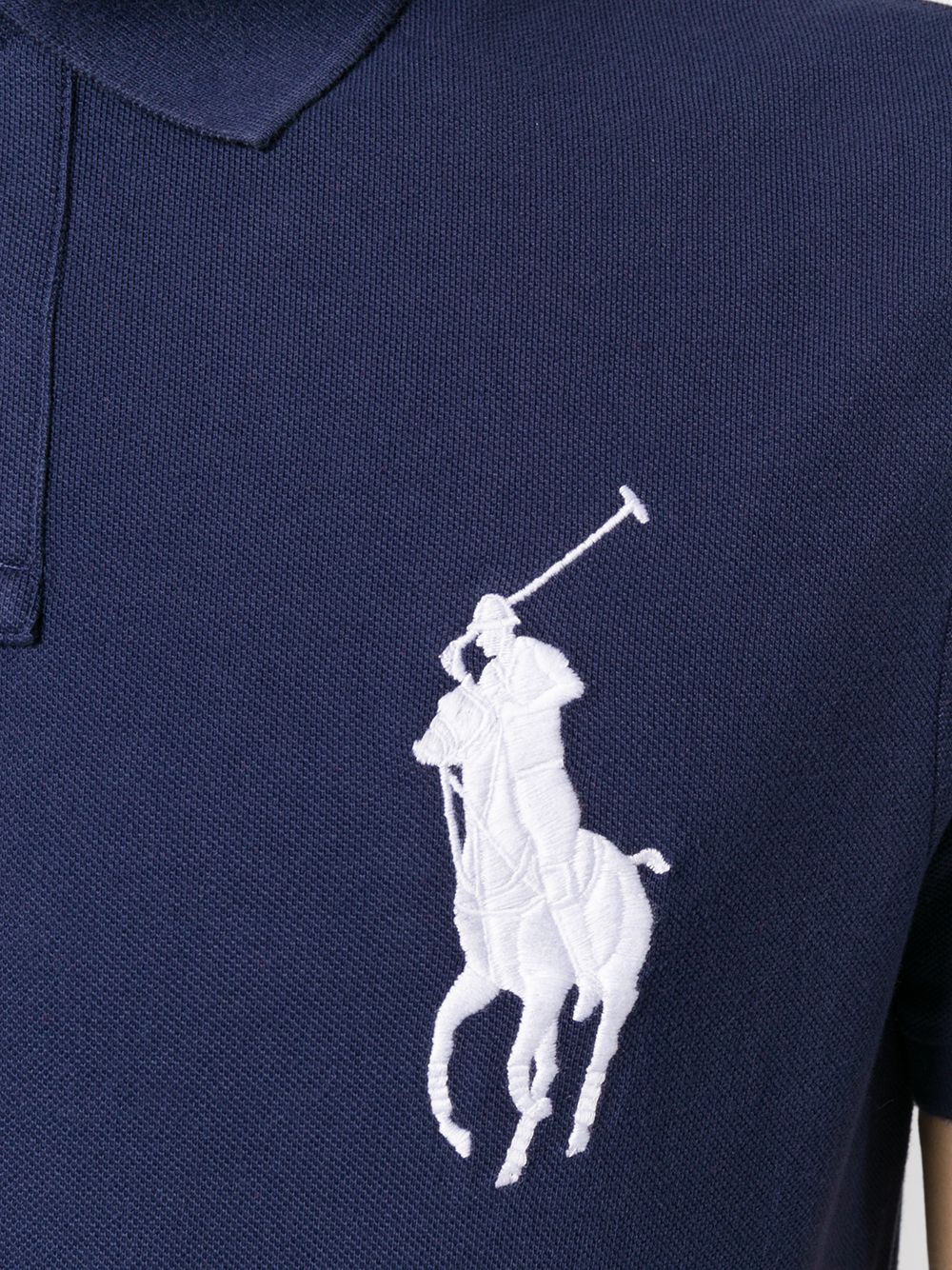 POLO RALPH LAUREN - Men Short-Sleeve Big Pony Mesh Polo Shirt Men’s shirt
