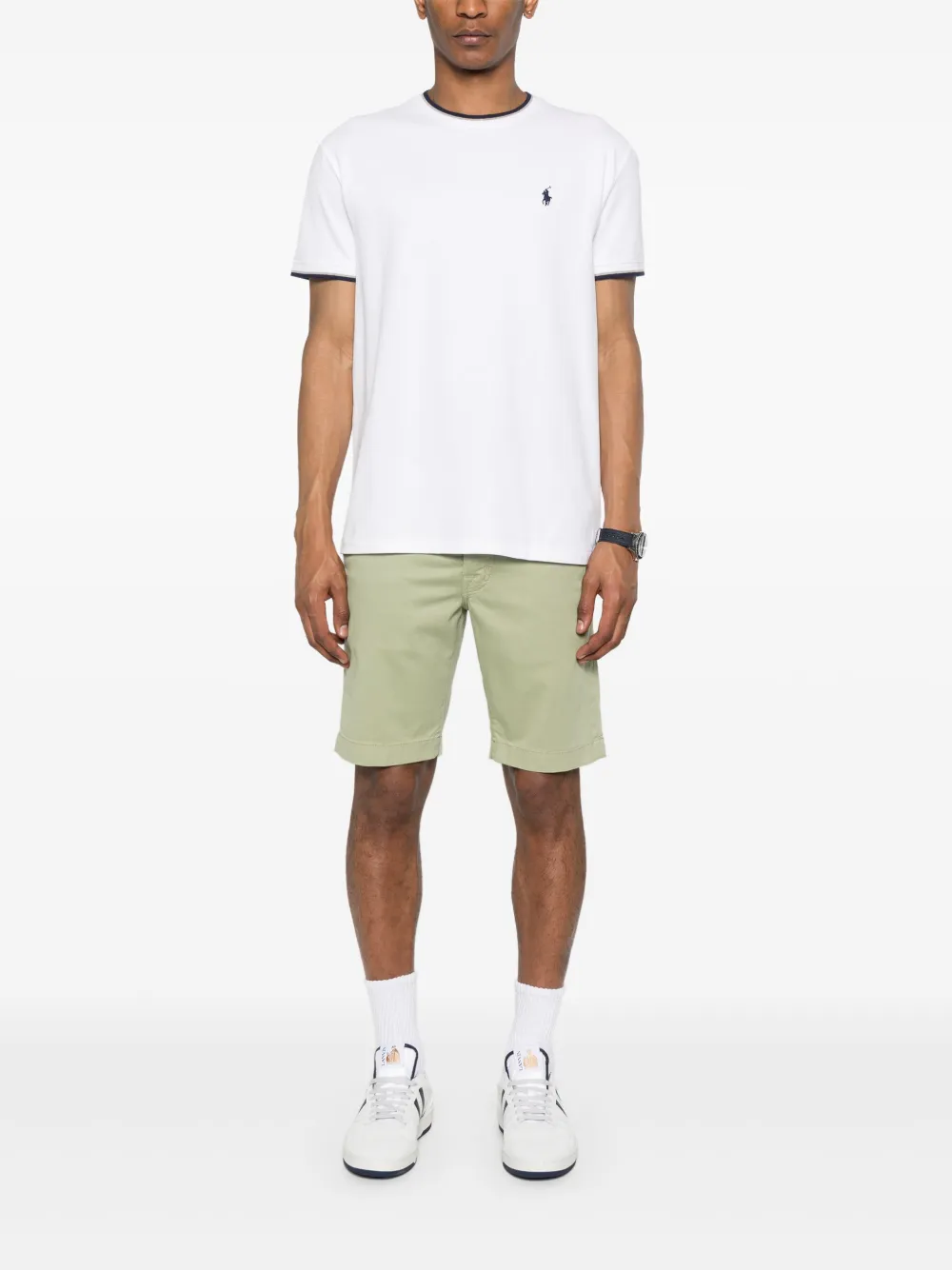 POLO RALPH LAUREN - Men Short-Sleeve Stretch Mesh Crewneck T-Shirt Men’s shirt
