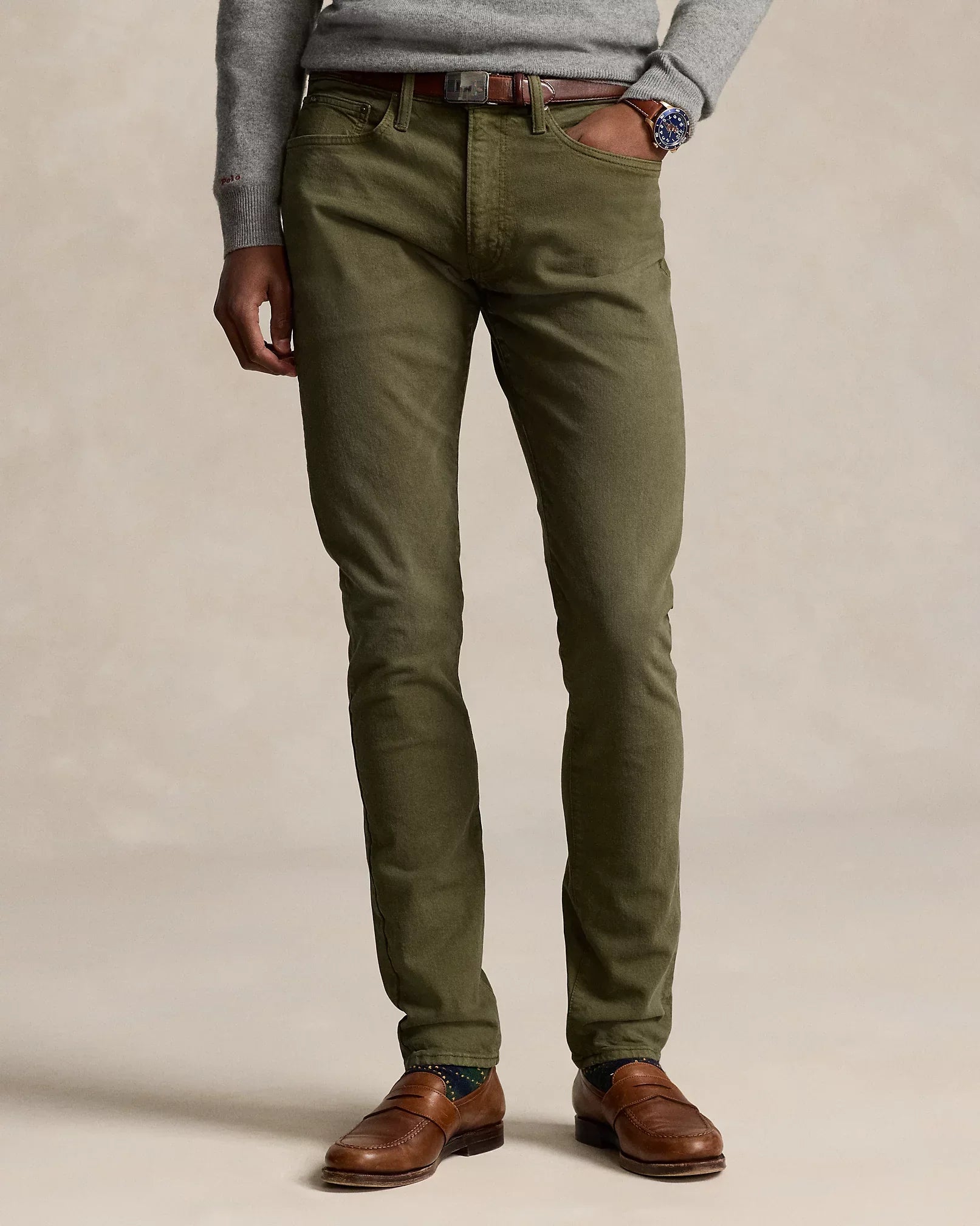 POLO Ralph Lauren - Sullivan Slim Jean - Stretch Denim in Dark Lodenmen's pants