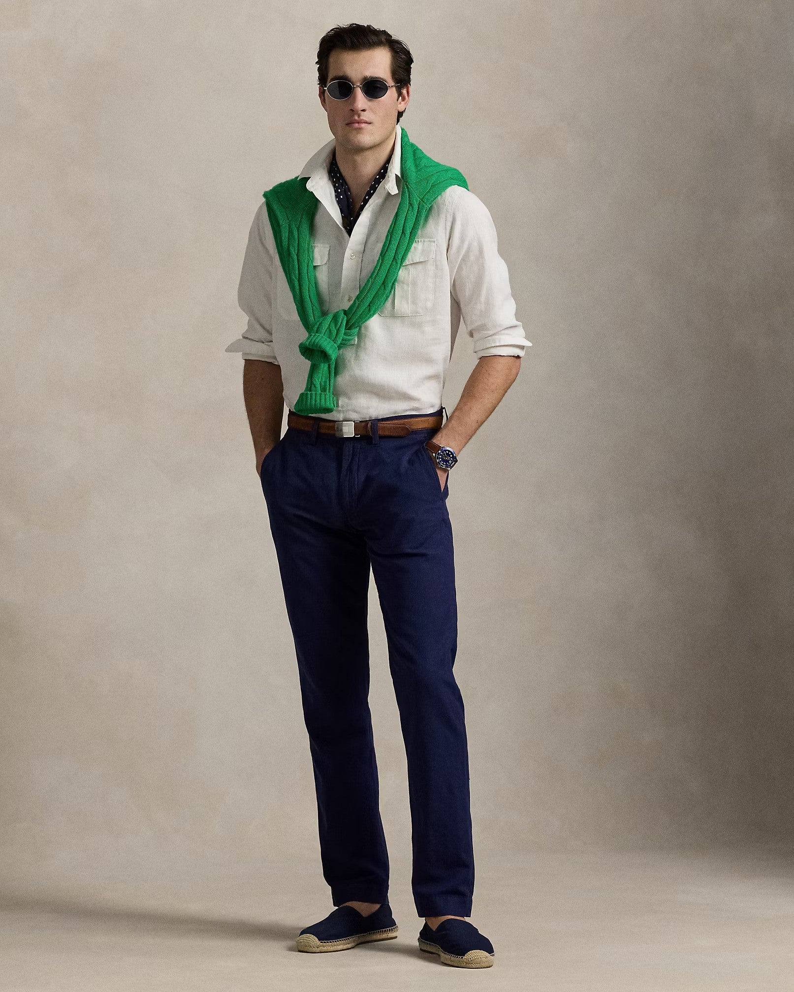 POLO Ralph Lauren - Bedford Cotton/Linen Maritime Straight Pantmen's pants