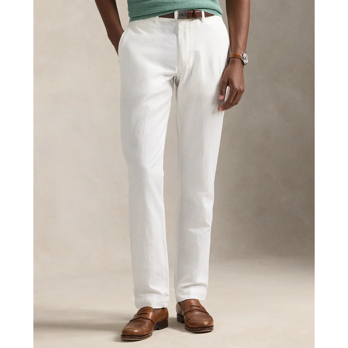 POLO Ralph Lauren - Bedford Cotton/Linen Maritime Straight Pantmen's pants