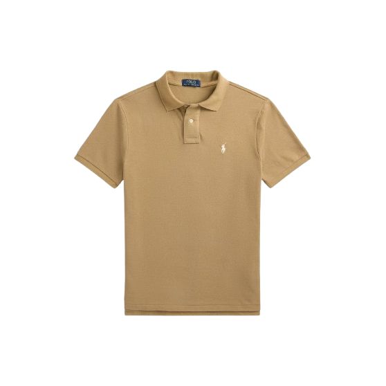 Polo Ralph Lauren Classic-Fit Mesh Short sleeve Heritage Camel polo (10078467271) Men’s shirt
