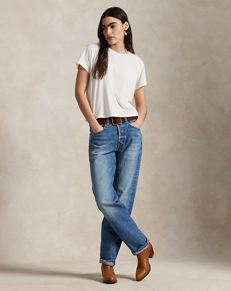 Polo Ralph Lauren - High-Rise Relaxed Straight Jean Lebec Washmen's pants