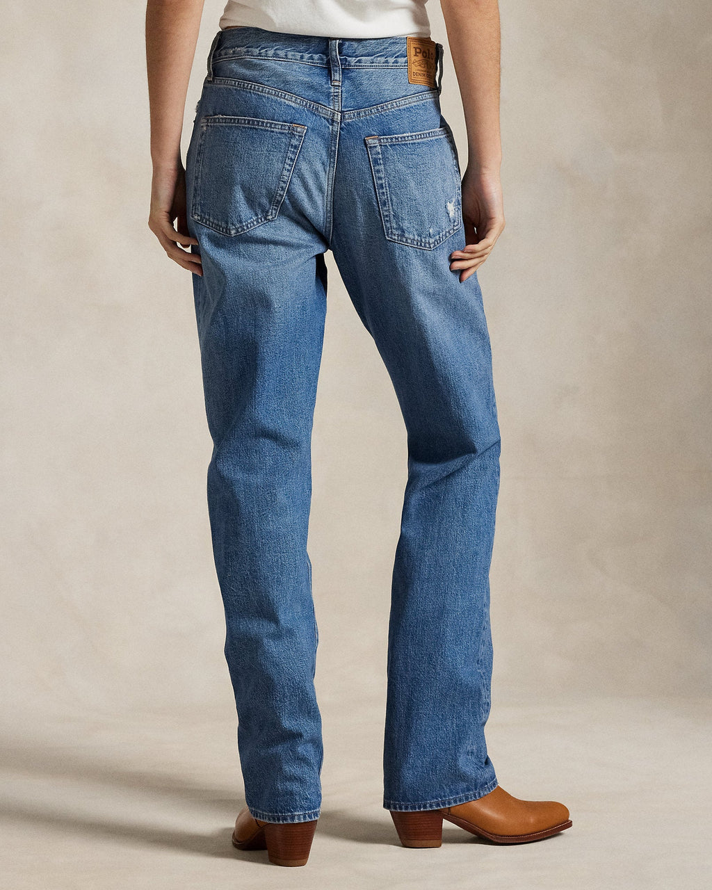 Polo Ralph Lauren - High-Rise Relaxed Straight Jean Lebec Washmen's pants