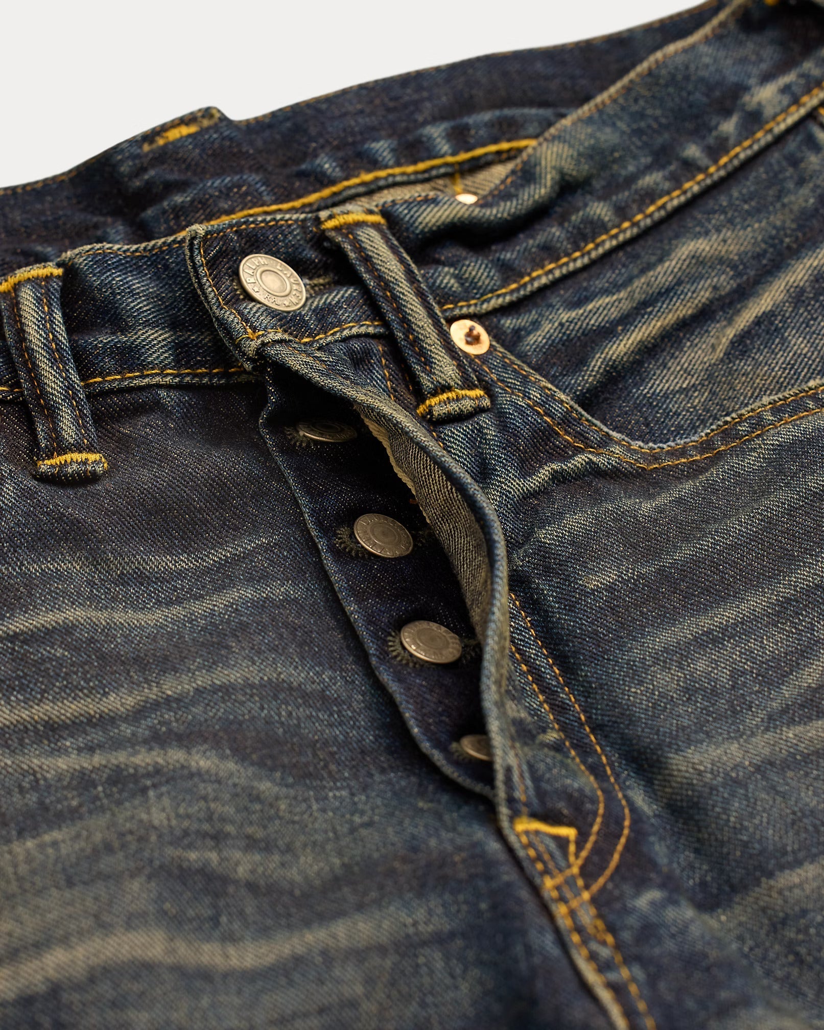 Double RL - Vintage Wide Fit Distressed Kenley Jean - Kenley Washmen's pants