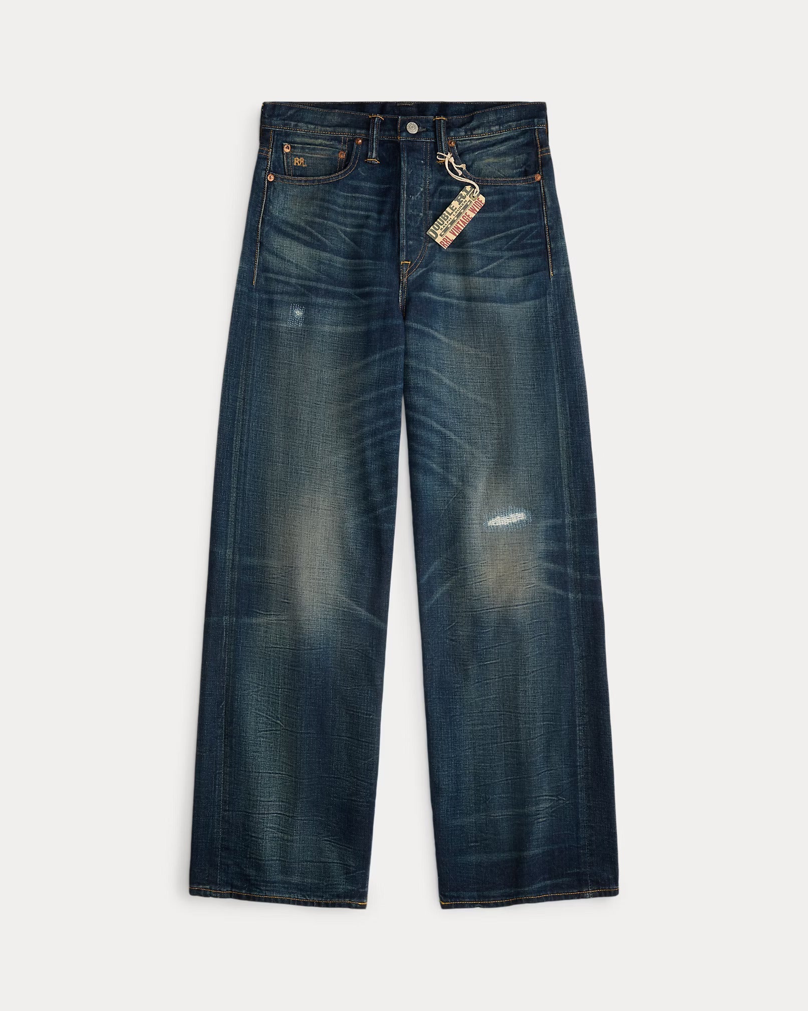 Double RL - Vintage Wide Fit Distressed Kenley Jean - Kenley Washmen's pants