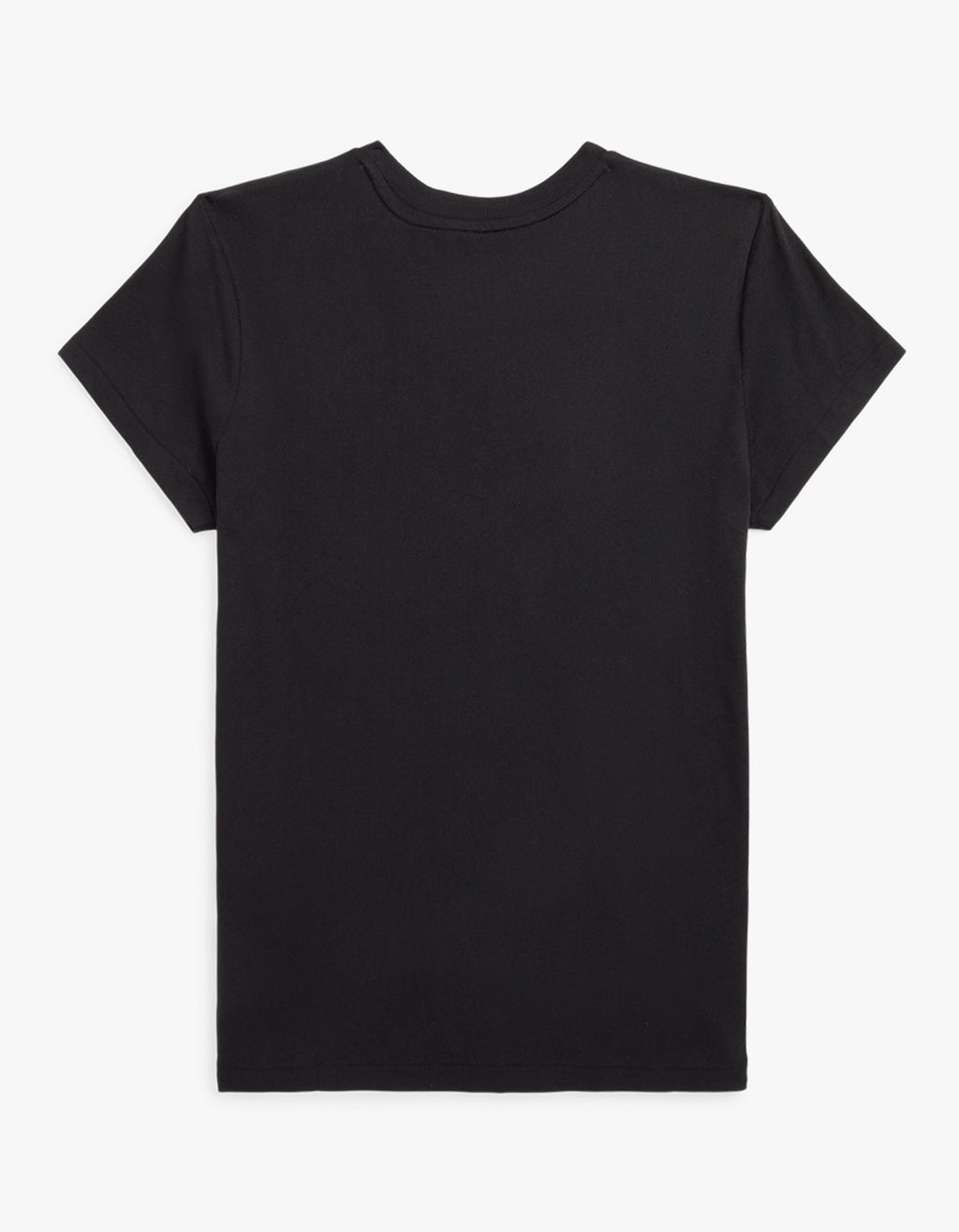 Crewneck Short Sleeve T Shirt - Black shirt