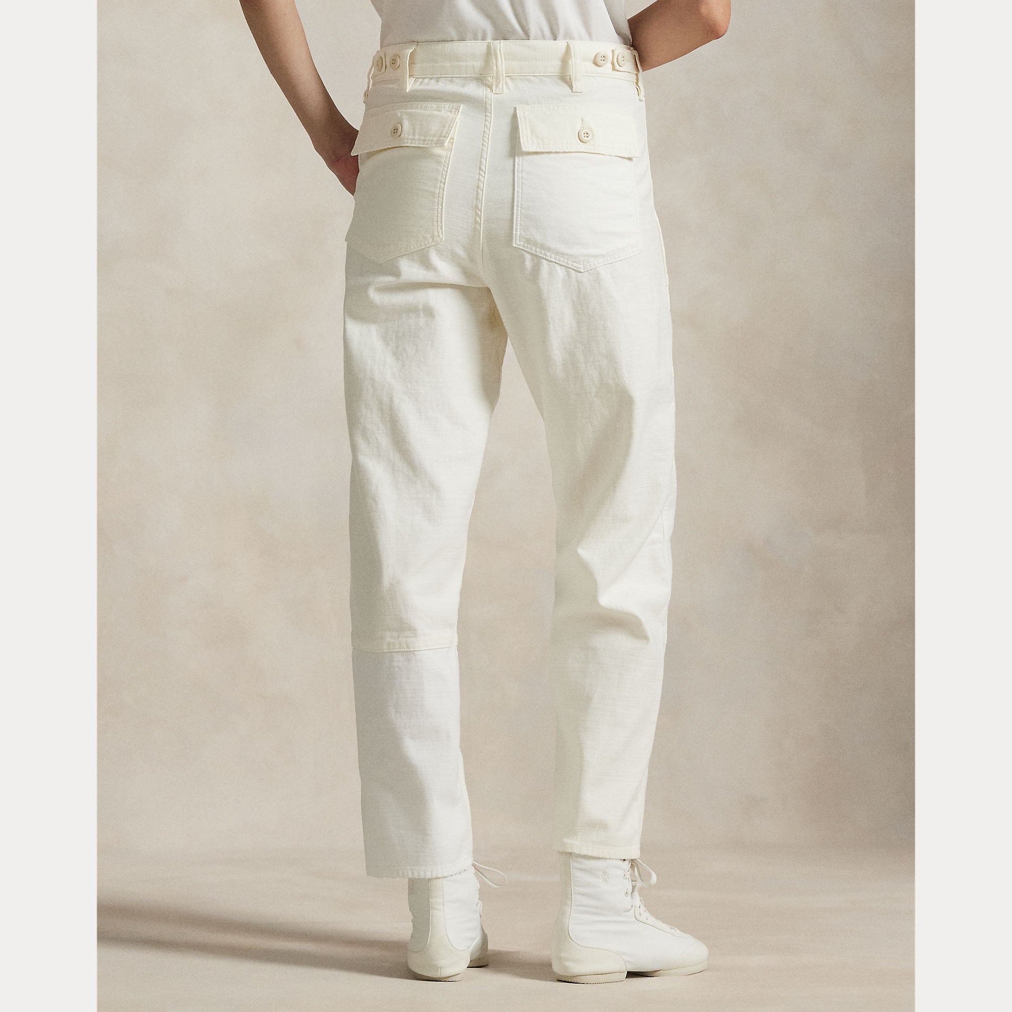 Polo Ralph Lauren - The Ricky Pant - Ecru Multimen's pants