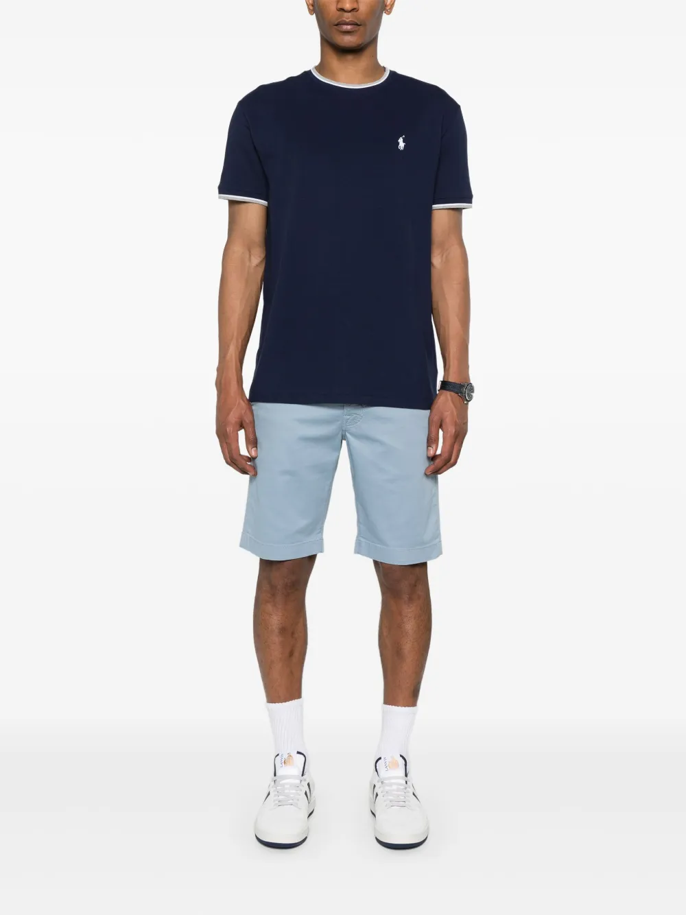 POLO RALPH LAUREN - Men Short-Sleeve Stretch Mesh Crewneck T-Shirt Men’s shirt