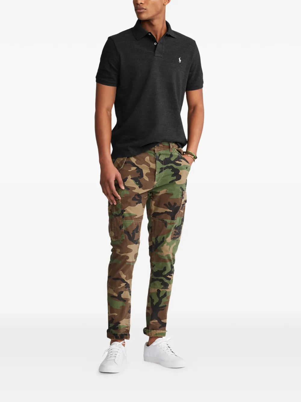 POLO RALPH LAUREN - Men Classic Fit Short Sleeve Mesh Polo Men’s shirt