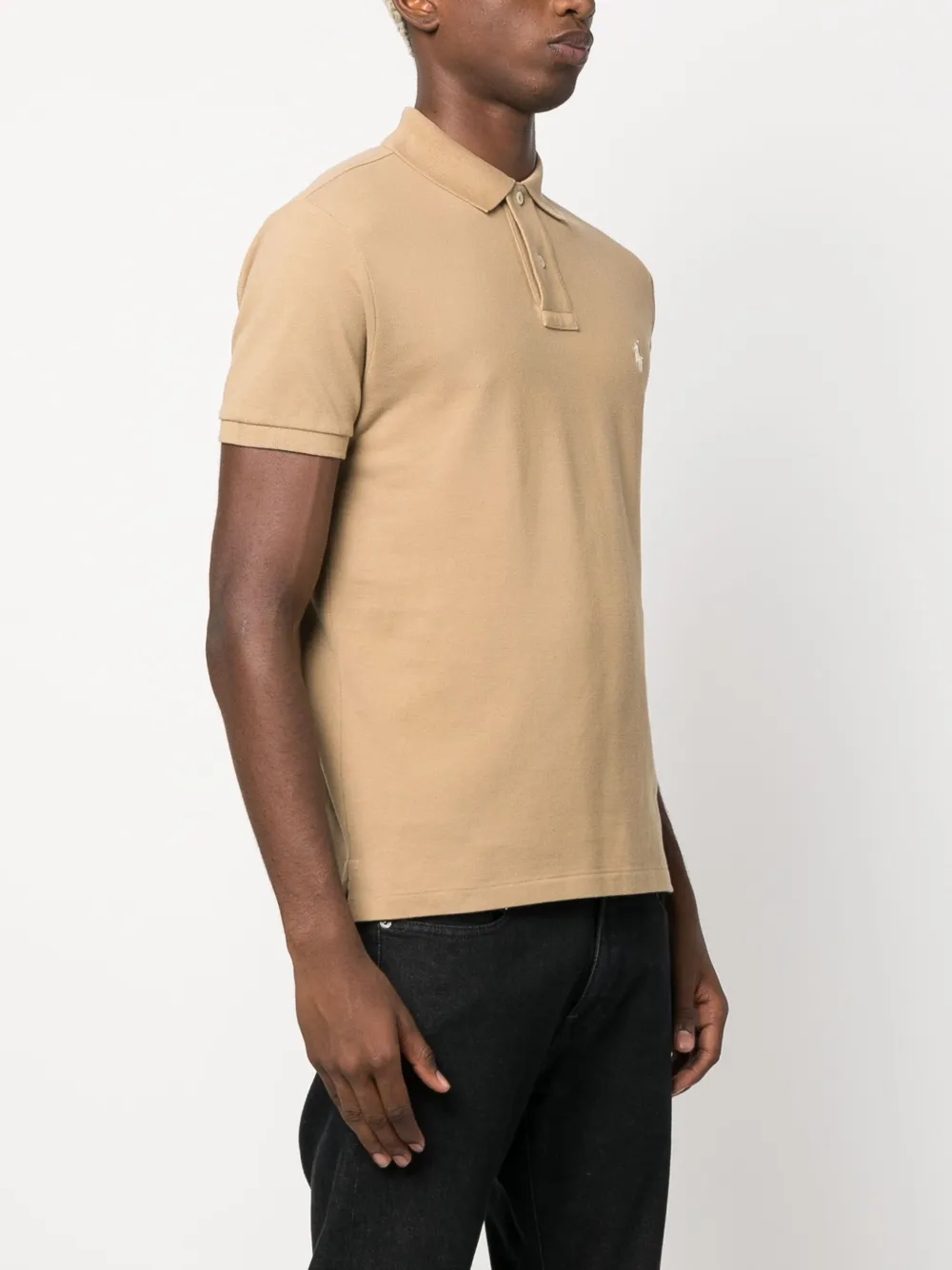 POLO RALPH LAUREN - Men Sleeve Mesh Polo Shirt Men’s shirt