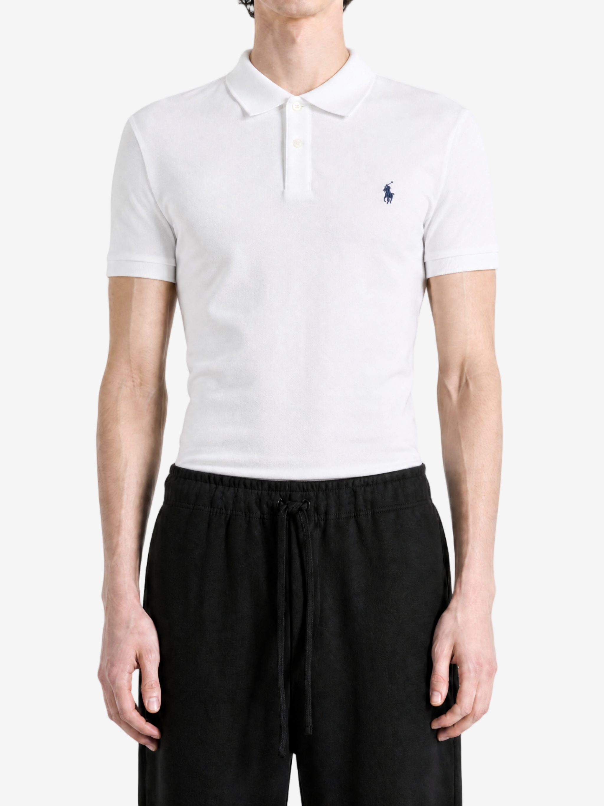POLO RALPH LAUREN - Men Short-Sleeve Classic Fit Stretch Mesh Polo W/ 3-Button Placket Men’s shirt