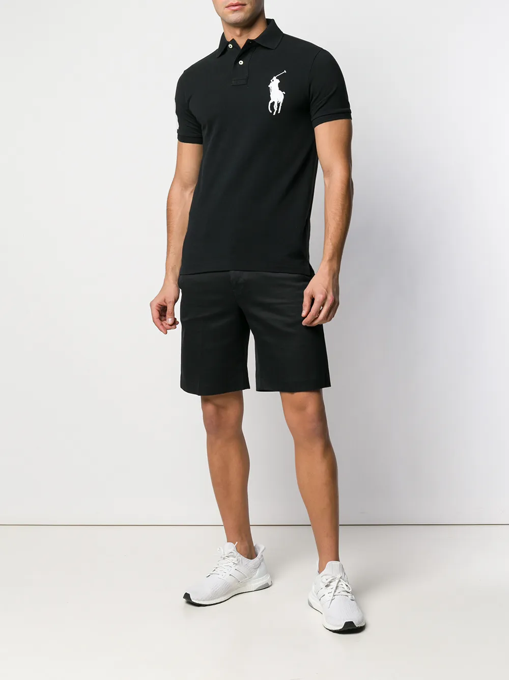 POLO RALPH LAUREN - Men Short-Sleeve Big Pony Mesh Polo Shirt Men’s shirt