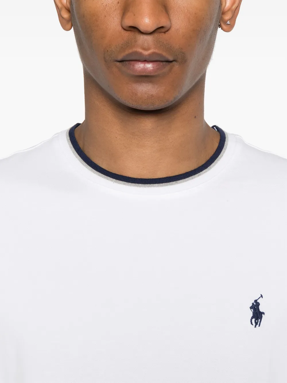 POLO RALPH LAUREN - Men Short-Sleeve Stretch Mesh Crewneck T-Shirt Men’s shirt
